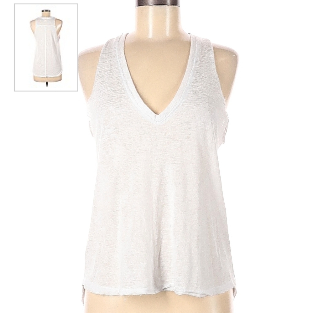 Project Social t white sheer t shirt
